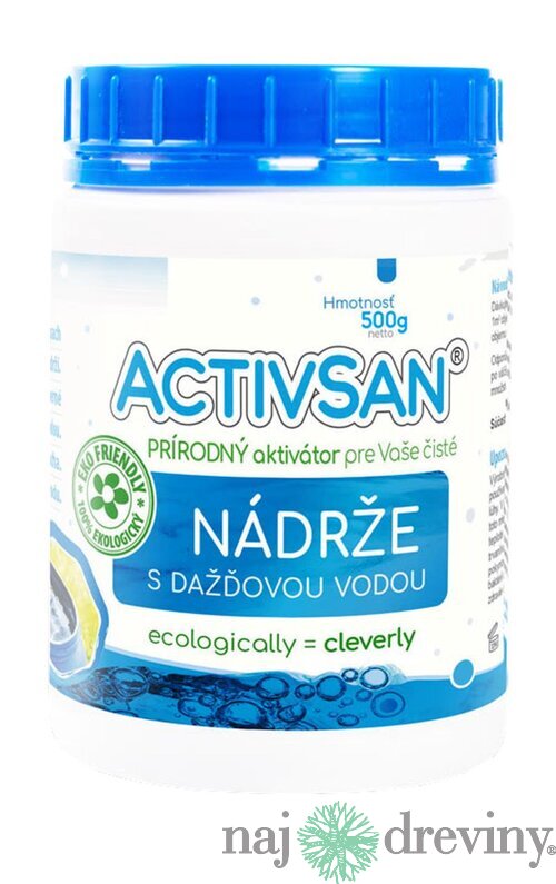 Aktivátor Activsan, do nádrže s dažďovou vodou, 500 g