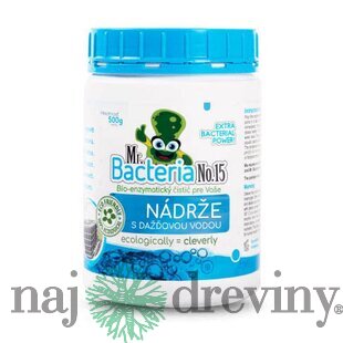 Aktivátor Mr.Bacteria No.15, do nádrže s dažďovou vodou, 500 g