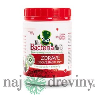 Aktivátor Mr.Bacteria No.16, živiny pre zdravé izbové rastliny, 500g