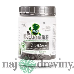 Aktivátor Mr.Bacteria No.19, živiny pre zdravé semená osivá a sadenice, 500g