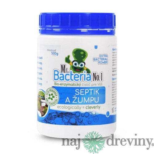 Aktivátor Mr.Bacteria No.1, do septikov a žumpy, 500 g