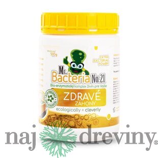 Aktivátor Mr.Bacteria No.21, živiny pre zdravé záhony, 500g