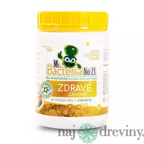 Aktivátor Mr.Bacteria No.21, živiny pre zdravé záhony, 500g