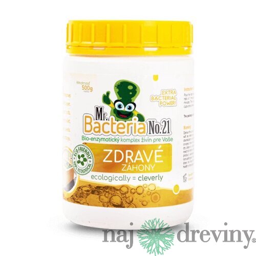 Aktivátor Mr.Bacteria No.21, živiny pre zdravé záhony, 500g