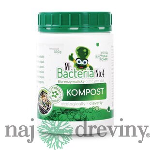 Aktivátor Mr.Bacteria No.4, do kompostu, 500 g