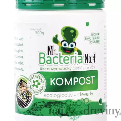 Aktivátor Mr.Bacteria No.4, do kompostu, 500 g