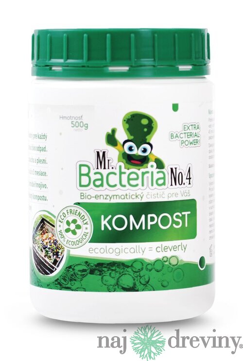 Aktivátor Mr.Bacteria No.4, do kompostu, 500 g