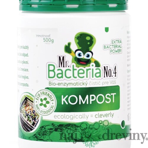 Aktivátor Mr.Bacteria No.4, do kompostu, 500 g