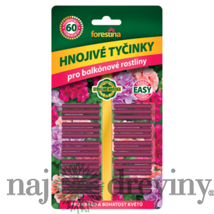 Balkónové tyčinky 30ks forestina