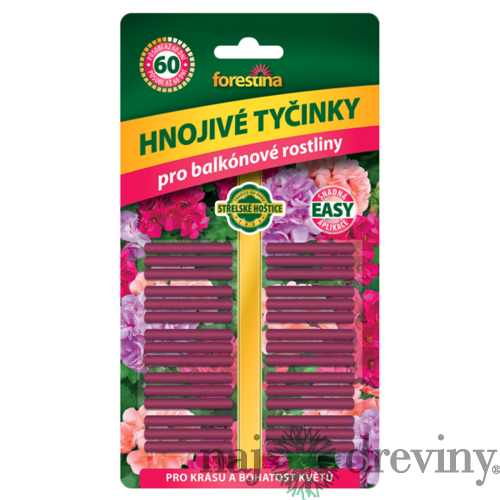 Balkónové tyčinky 30ks forestina