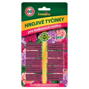 Balkónové tyčinky 30ks forestina