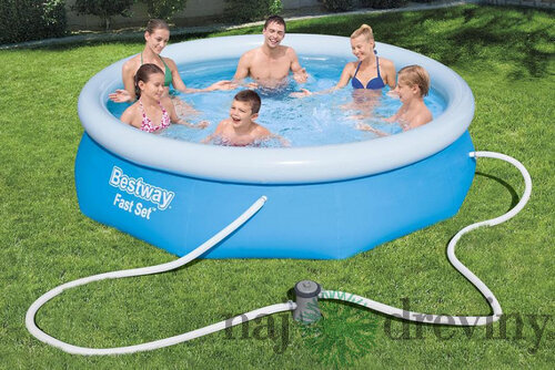 Bazén Bestway® 57270, nafukovací, filter, pumpa, 3,05x0,76 m