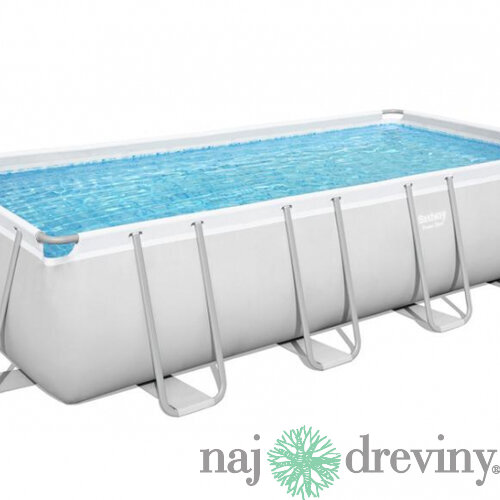 Bazén Bestway® Power Steel™, 56670, filter, pumpa, rebrík, dávkovač, plachta, 4,88x2,44x1,22 m