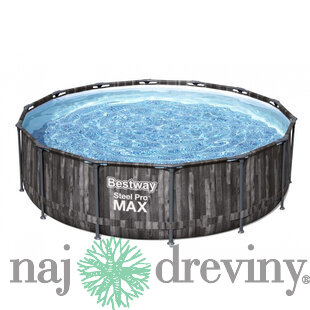 Bazén Bestway® Steel Pro MAX, 5614Z, filter, pumpa, rebrík, plachta, 4.27m x 1.07m