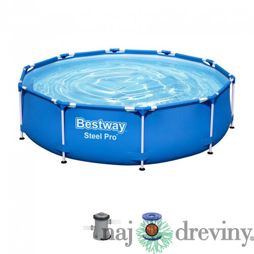 Bazén Bestway® Steel Pro™, 56679, pumpa, 3,05x0,76 m