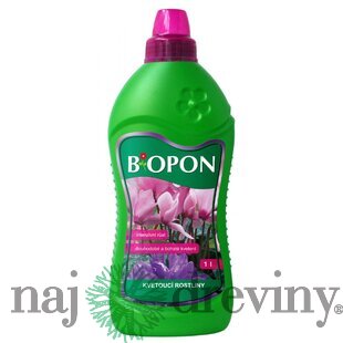 Biopon hnojivo na kvitnúce rastliny 1 l