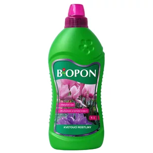 Biopon hnojivo na kvitnúce rastliny 1 l