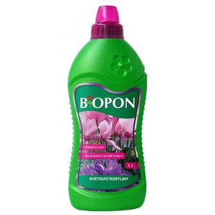 Biopon hnojivo na kvitnúce rastliny 1 l