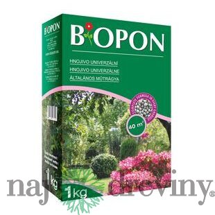 Biopon hnojivo na okrasné rastliny univerzálne 1kg