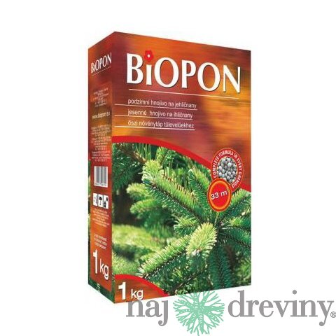 Biopon Jesenné hnojivo na ihličnany 1 kg