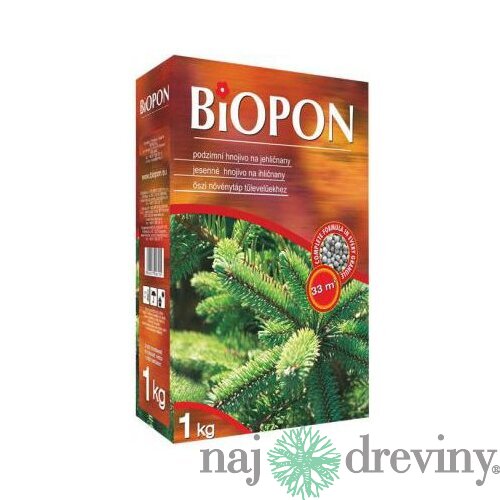 Biopon Jesenné hnojivo na ihličnany 1 kg