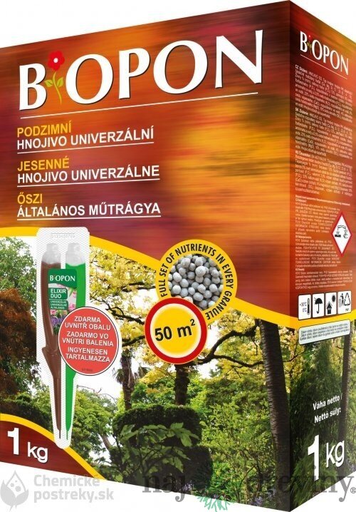 Biopon jesenné hnojivo univerzálne 1 kg