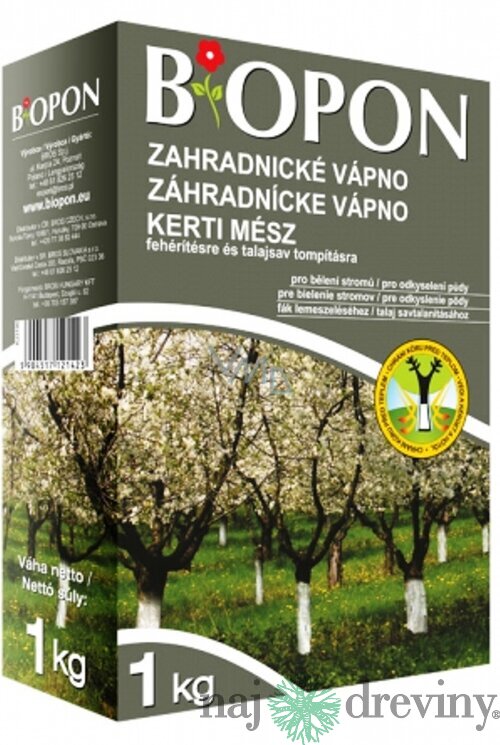 Bopon záhradnícke vápno 1 kg