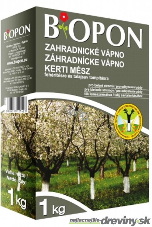 Bopon záhradnícke vápno 1 kg