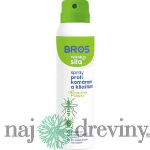 BROS - Repelent proti komárom a kliešťom 90ml