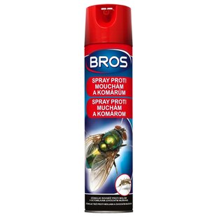 BROS SPREJ PROTI MUCHÁM A KOMÁROM aerosol 400ml