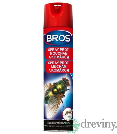 BROS SPREJ PROTI MUCHÁM A KOMÁROM aerosol 400ml