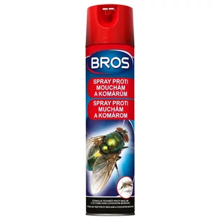 BROS SPREJ PROTI MUCHÁM A KOMÁROM aerosol 400ml