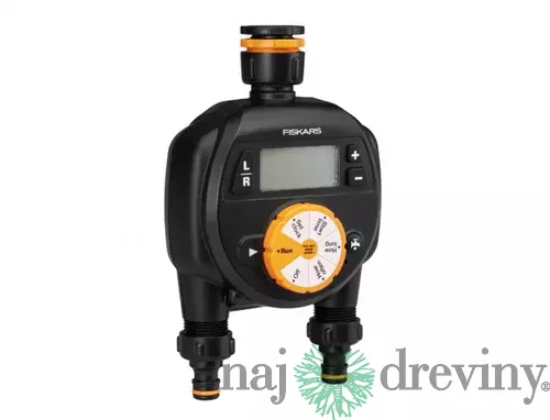 Časovač FISKARS zavlažovací 2výstupy 1054792