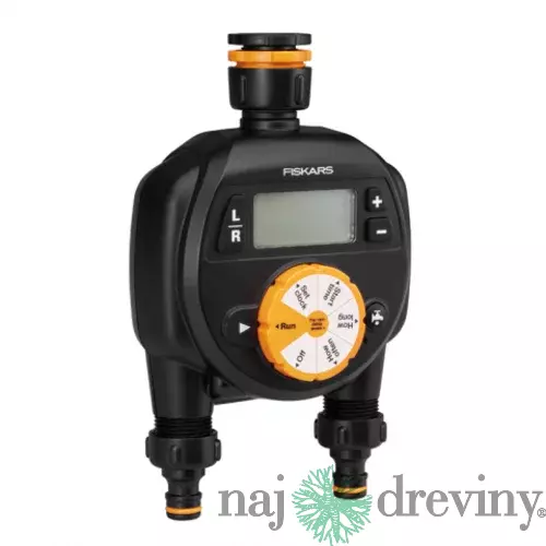 Časovač FISKARS zavlažovací 2výstupy 1054792