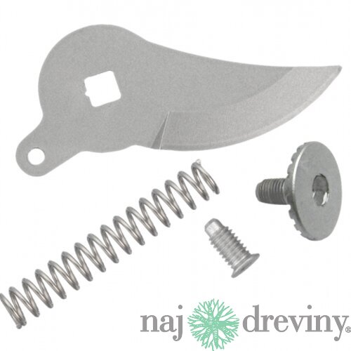 Čepeľ+skrutky+pružina FISKARS k nožniciam P100 1026279
