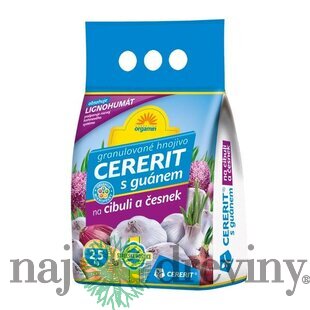 Cererit Z 2,5kg s guánom na cibuľu, cesnak Hoštice