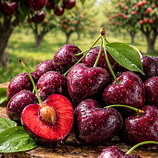 Čerešňa Kordia , výška 170/200 cm, už rodiaca v črepníku , podpník Colt Prunus avium
