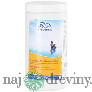 Chlór Chemoform 0401, Super šok 70%, nestabilizovaný, 1 kg