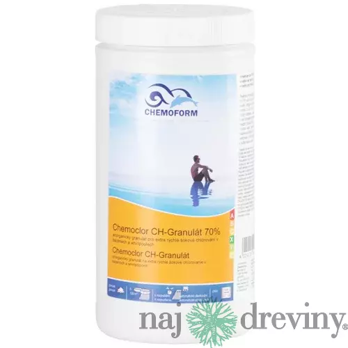 Chlór Chemoform 0401, Super šok 70%, nestabilizovaný, 1 kg