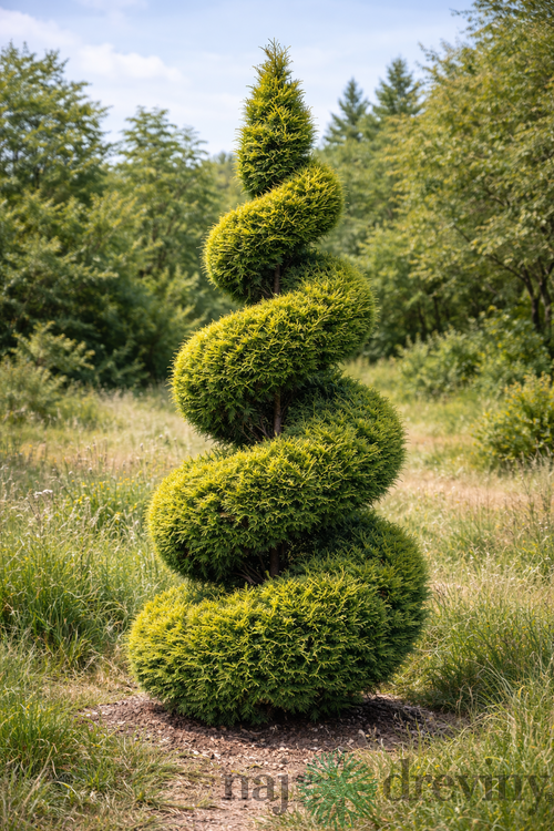Cyprusovec leylandský Castlewellan Špirála 120/140cm, v črepníku 18l Cupressocyparis leylandii Castlewellan