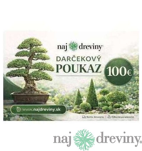 Darčeková poukážka 100€