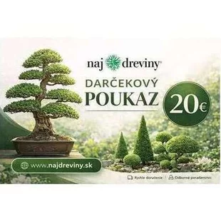 Darčeková poukážka 20€