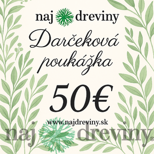 Darčeková poukážka 50€