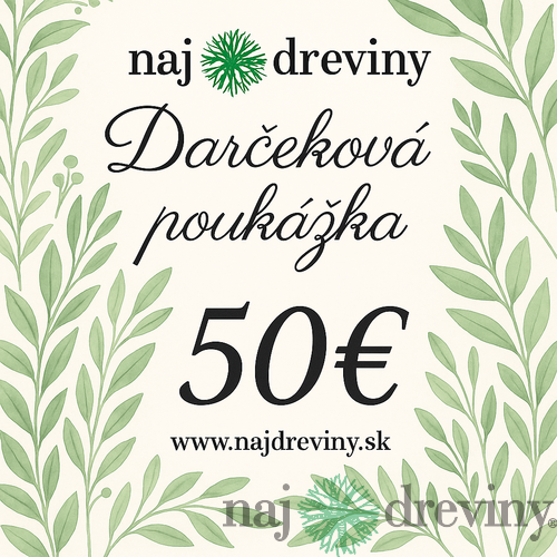 Darčeková poukážka 50€