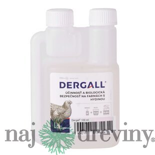DERGALL® 100 ml, prostriedok proti parazitom, na hydinu