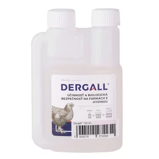 DERGALL® 100 ml, prostriedok proti parazitom, na hydinu