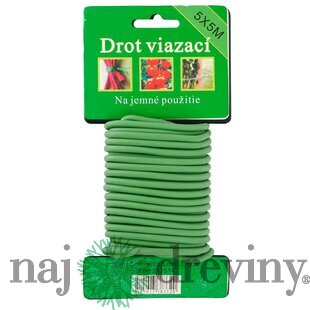 Drôt SoftTwist, 5 mm, L-5 m, viazací, záhradný