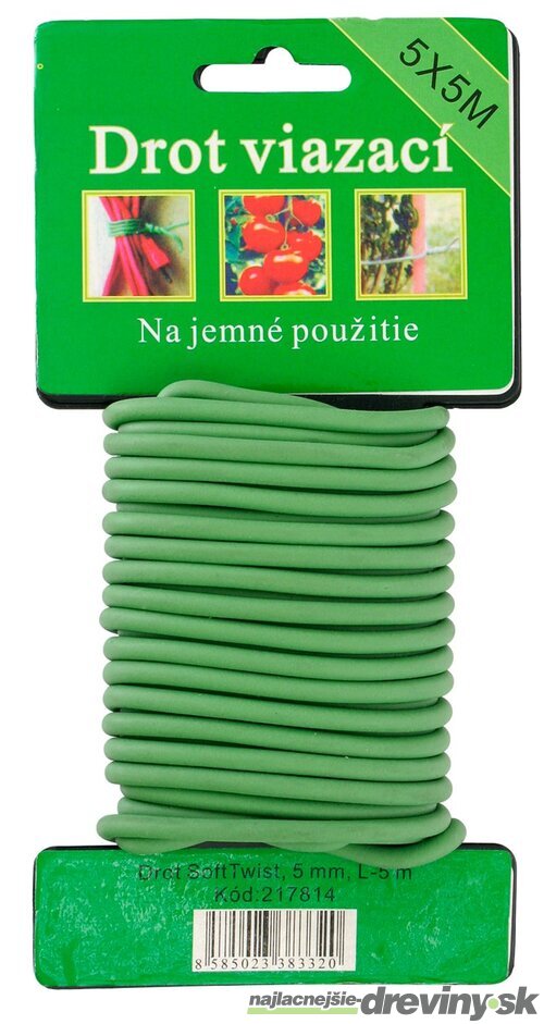 Drôt SoftTwist, 5 mm, L-5 m, viazací, záhradný