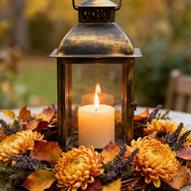 Dušicky a náhrobné dekorácie