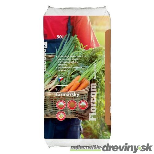 Florcom farmársky substrát 50 l